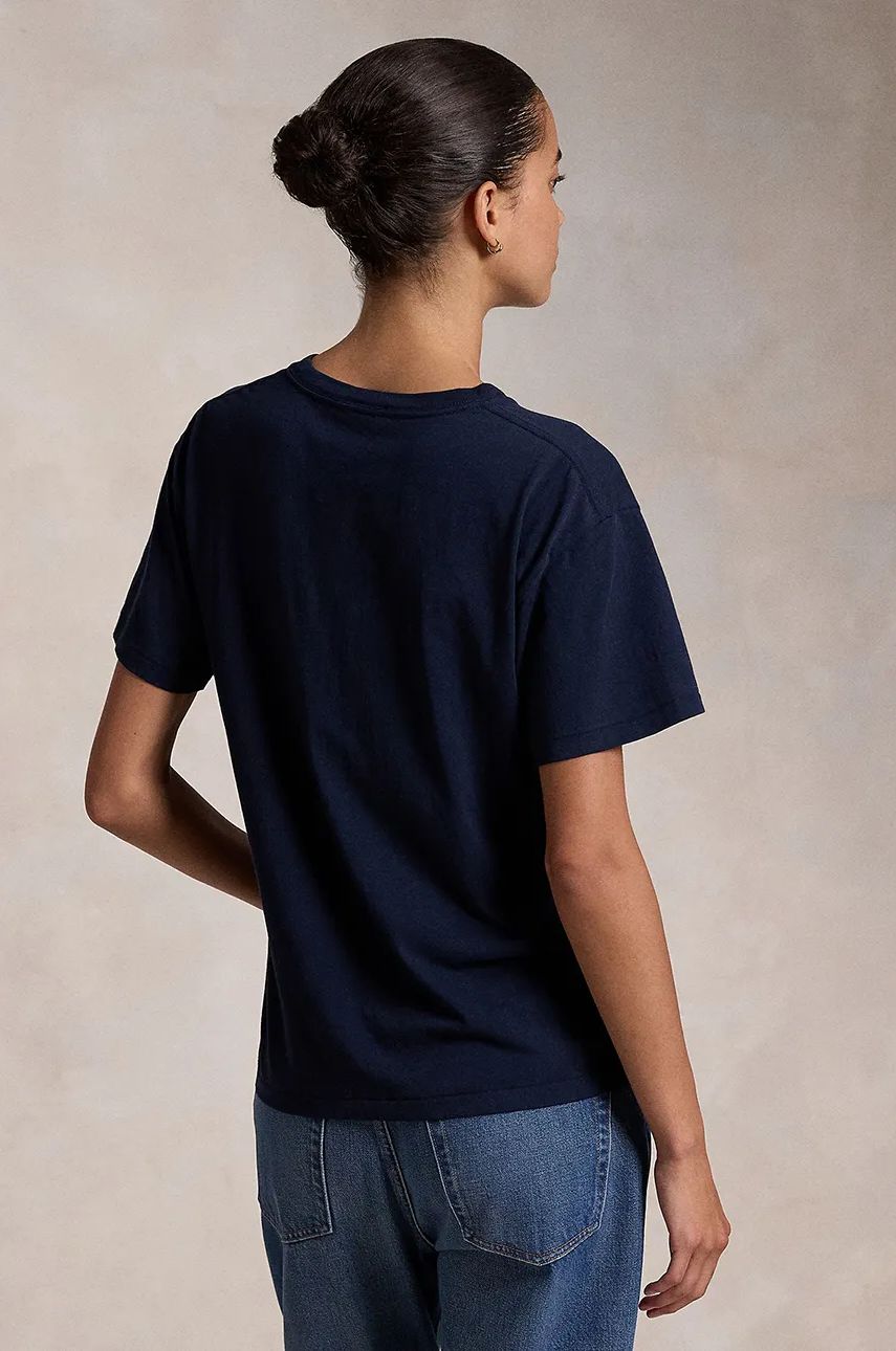 Navy Blue Graphic T-Shirt