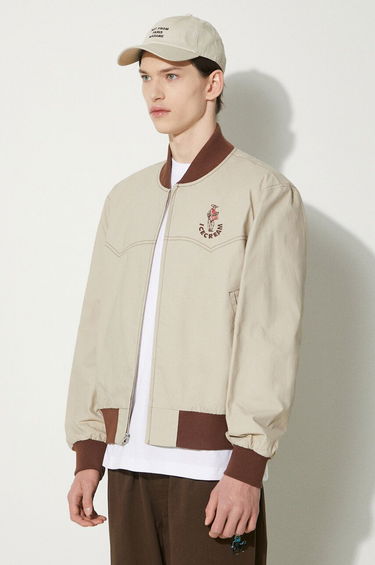 Bomber bunda BBC IceCream ICECREAM Western Bomber Jacket Béžová | IC24202, 0
