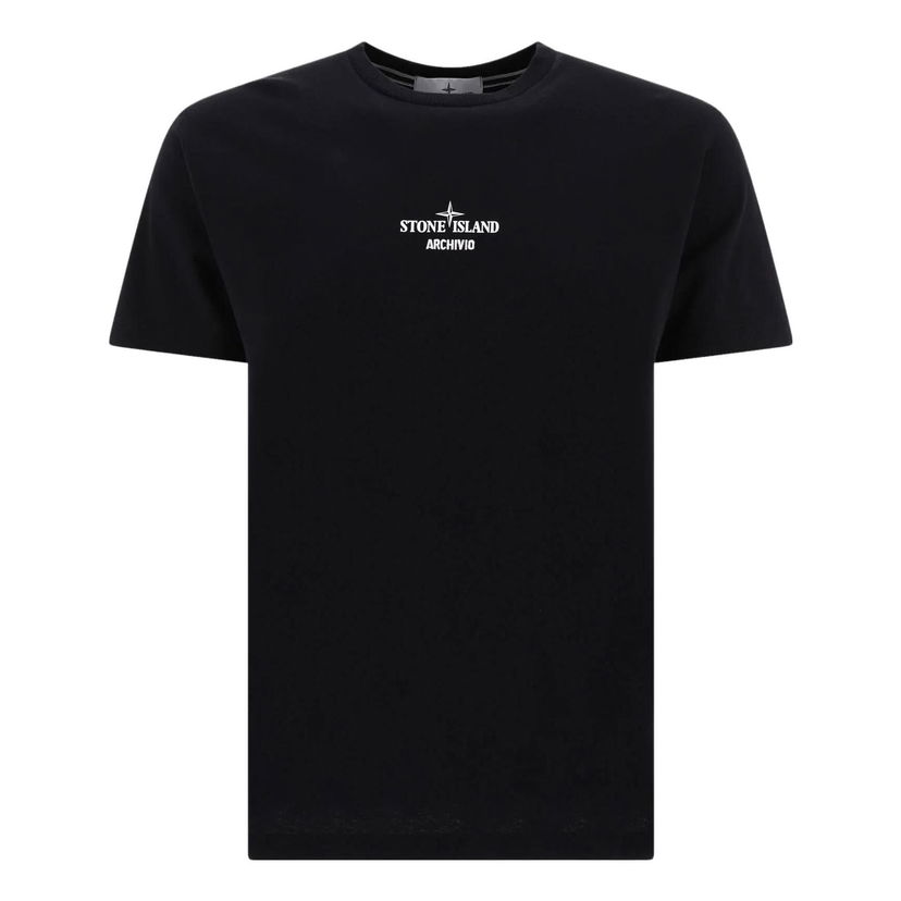 Tričko Stone Island Logo Graphic T-Shirt Čierna | 79152NS91-V0029