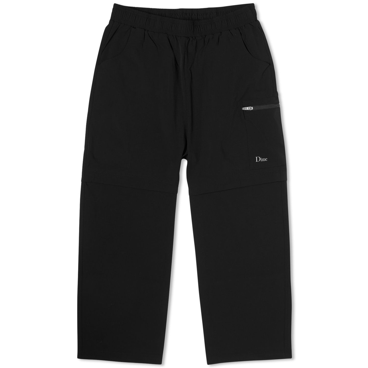 Nohavice Dime Zip-Off Hiking Pants Čierna | DIME23D1F32-BLK, 0
