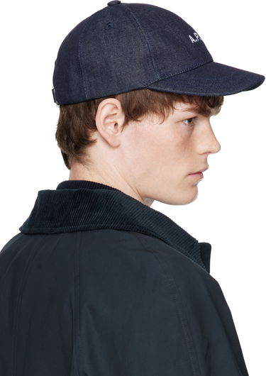 Šiltovka A.P.C. A.P.C. Charlie Denim Baseball Cap Navy | COHIZ-M24069, 2
