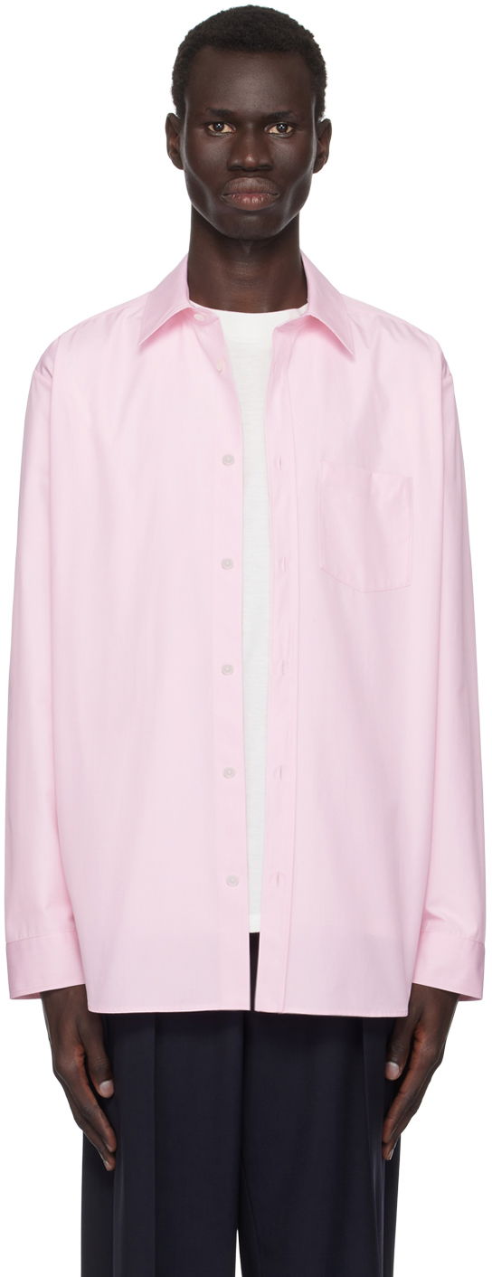 Košeľa The Row Ezra Shirt Ružová | 707-W3231, 0