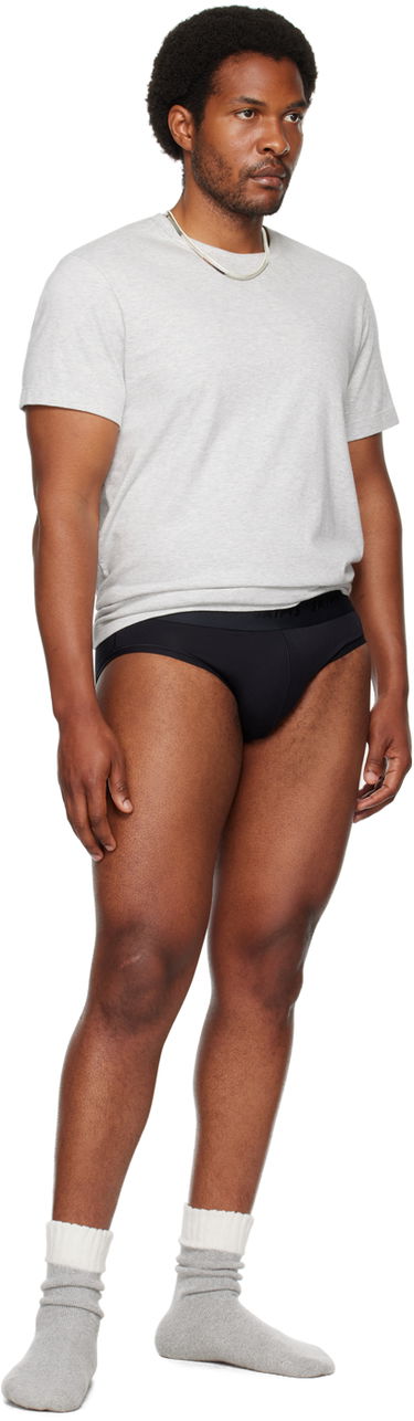 Nohavičky SKIMS SKIMS Stretch Briefs, Three-Pack Čierna | BO-BRF-5629M, 4