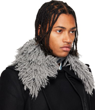 Šál Dries Van Noten Dries Van Noten Shag-Knit Collar Čierna | 252-021226-2725, 3