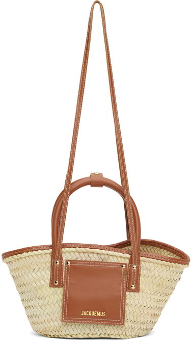 Tote bag Jacquemus Le Papier 'Le Petit Panier Soli' Tote Bag Béžová | 23E223BA044-3072, 0