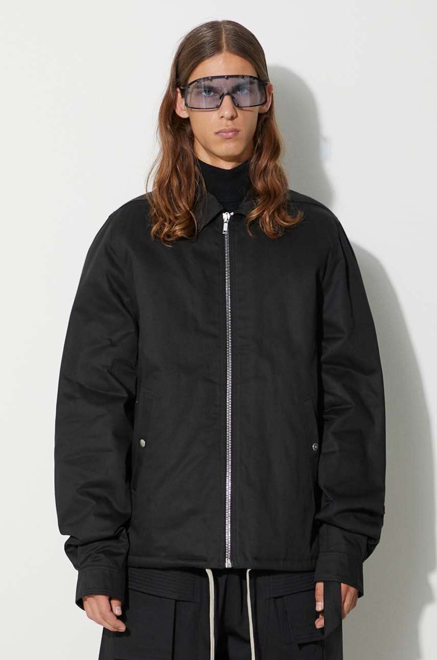 Bunda Rick Owens Cotton Jacket Čierna | DU02C5783.TW, 0