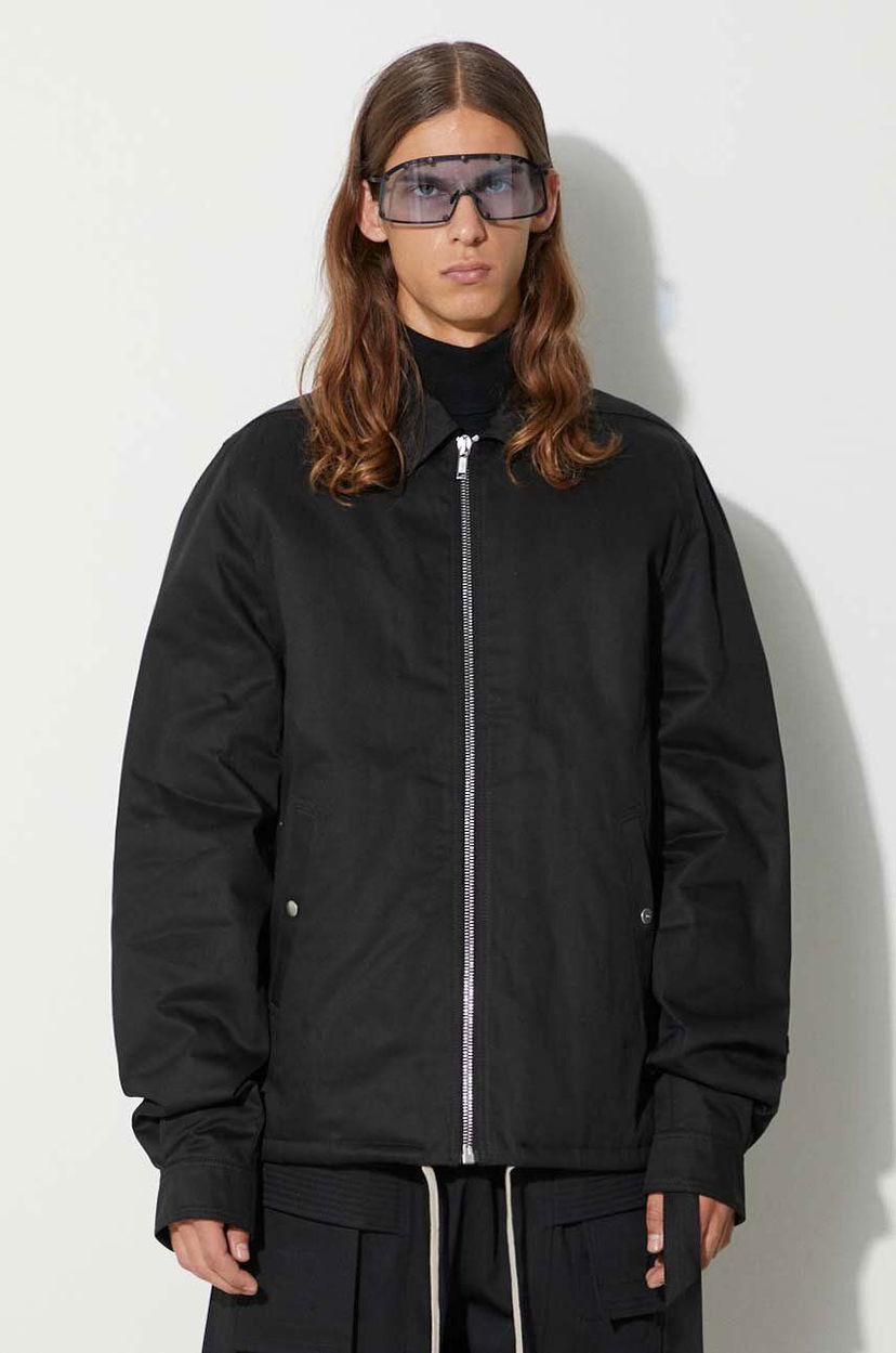 Bunda Rick Owens Cotton Jacket Čierna | DU02C5783.TW