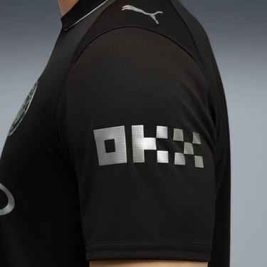 Dres Puma Manchester City Away Replica Jersey 2025/26 Čierna | 780350-02, 3