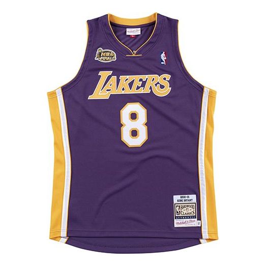 Dres Mitchell & Ness Los Angeles Lakers Bryant Basketball Jersey Fialová | AJY4CP19002-LALPURP00KBR
