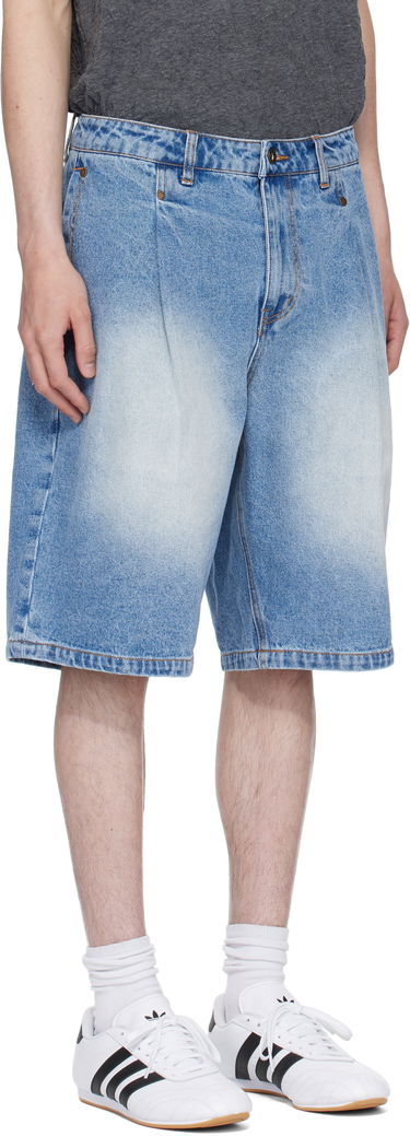 Šortky Dime Dime Pleated Denim Shorts Modrá | DIME2SP2514BLU, 1