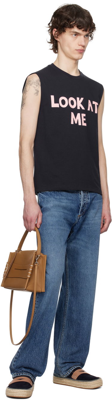 Tielko JW Anderson JW Anderson 'Look At Me' Printed Tank Top Čierna | JO0257-PG1510, 3