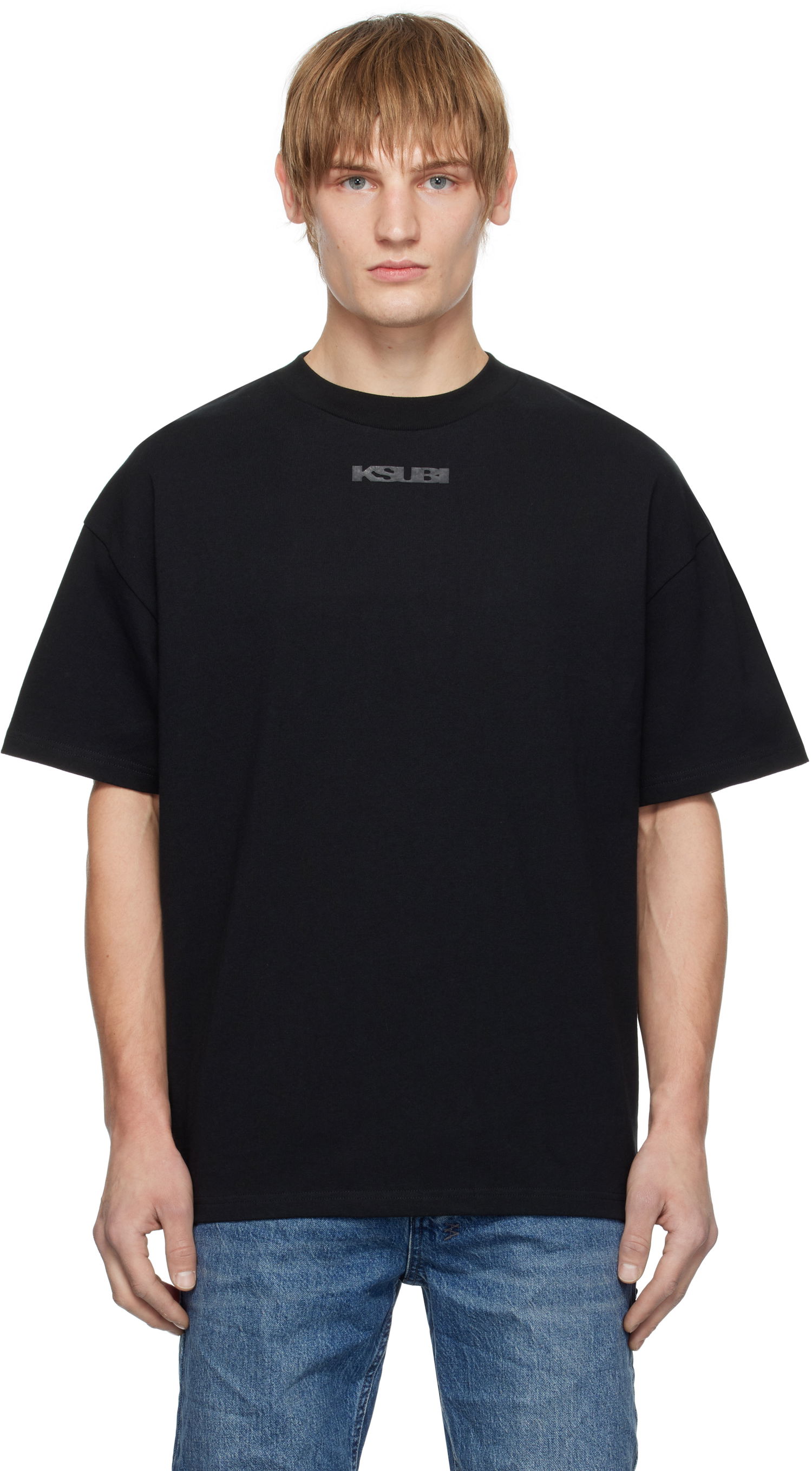 Tričko Ksubi Ekcess Graphic Print Relaxed Fit T-Shirt Čierna | MPS25TE028, 0