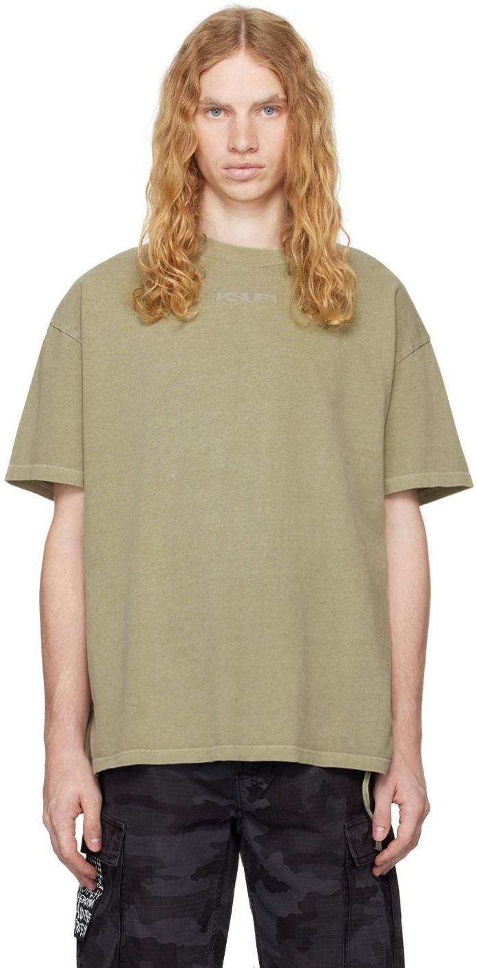 Tričko Ksubi Sott Ekcess T-shirt Zelené | MFA24TE026, 0