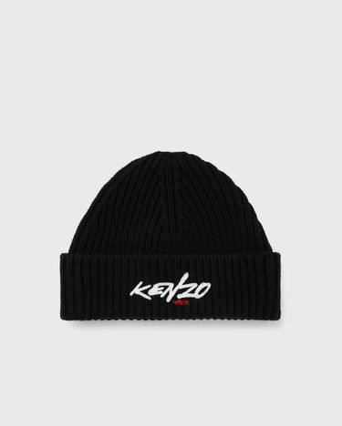 Kulicha KENZO FUTURA Ribbed Beanie Čierna | FF68BU230KWB.99, 2