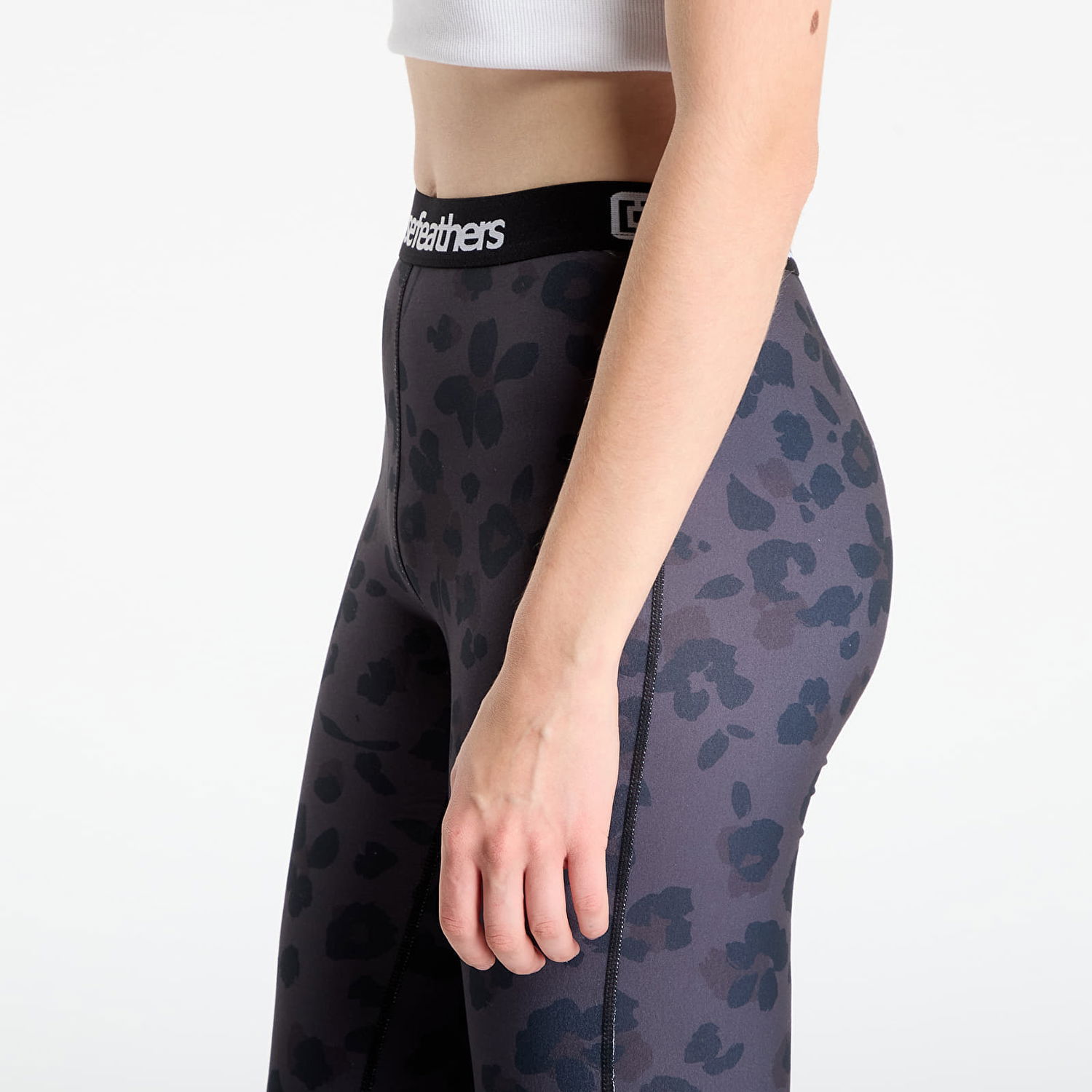 Legíny Horsefeathers Mirra Floral Cheetah Leggings Šedá | SW960C, 1