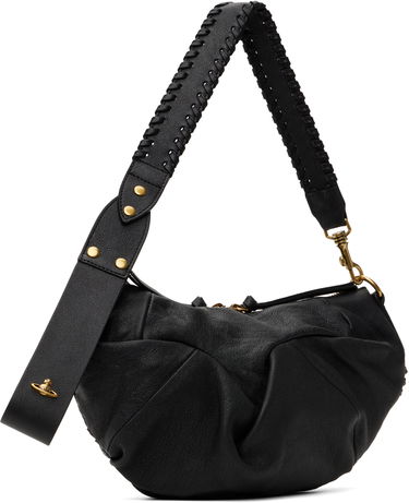 Taška cez rameno Vivienne Westwood Vivienne Westwood Small Agnes Shoulder Bag Čierna | 46030009W-L0082-, 1
