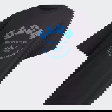 Tričko adidas Originals Blue Version Club Tee Čierna | IA2458, 4