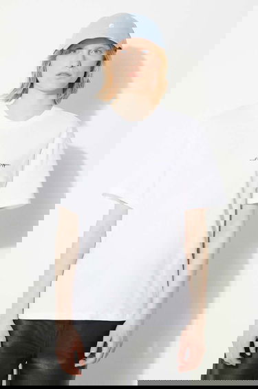 Tričko Carhartt WIP Short Sleeve Script Embroidery T-Shirt Biela | I032293.00AXX, 0