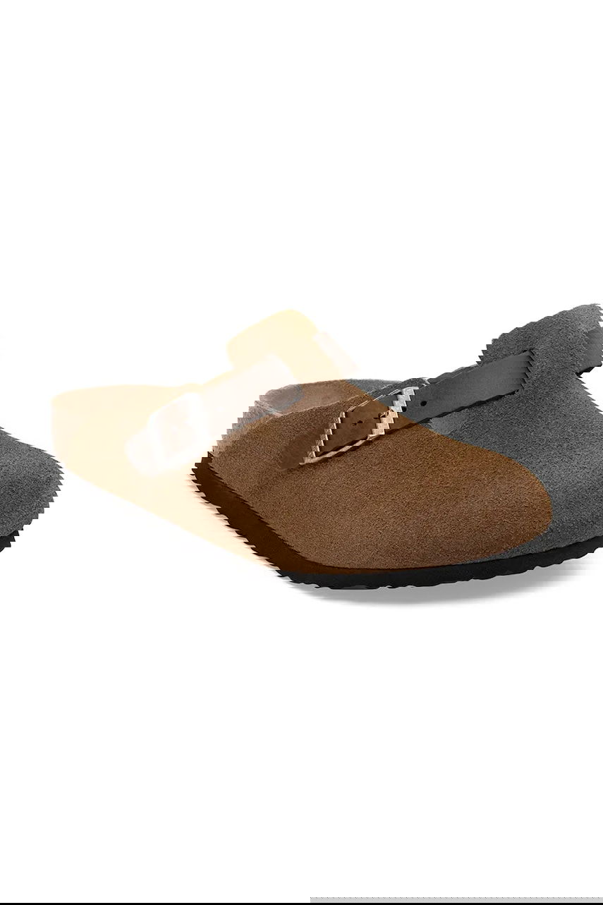 Tenisky a topánky Birkenstock Birkenstock Boston Suede Clogs Hnedá | 1030667.DarkTea, 1