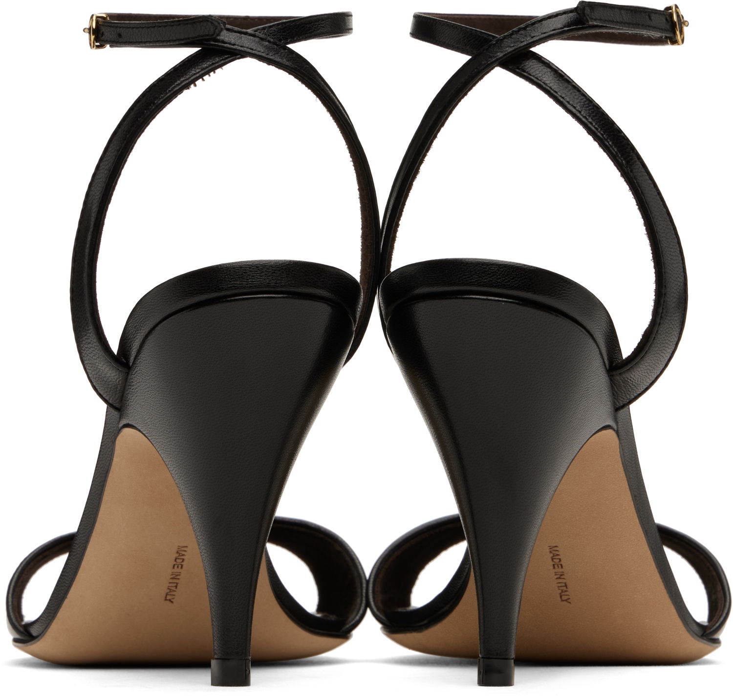 Doplnky The Row The Row Vika Ankle Strap Heeled Sandals Čierna | F1584-SL1, 1