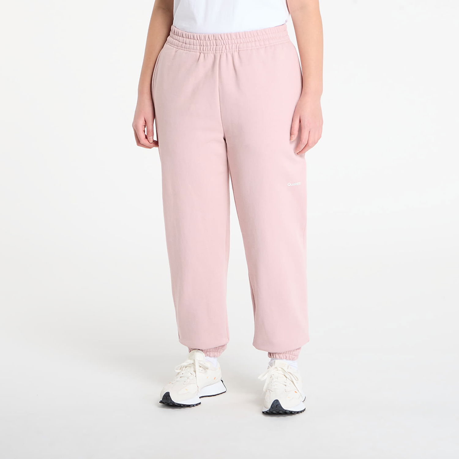 Tepláky Queens Queens Essential Sweatpants Ružová | QNS_111, 0