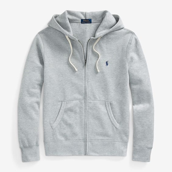 Mikina Polo by Ralph Lauren Long Sleeve Knit Hoodie Šedá | 710813297002, 0