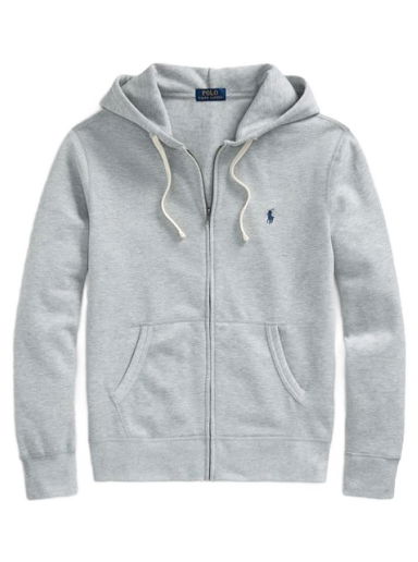 Mikina Polo by Ralph Lauren Long Sleeve Knit Hoodie Šedá | 710813297002