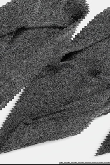 Klobúk GANNI Soft Wool Balaclava Šedá | A6475, 2