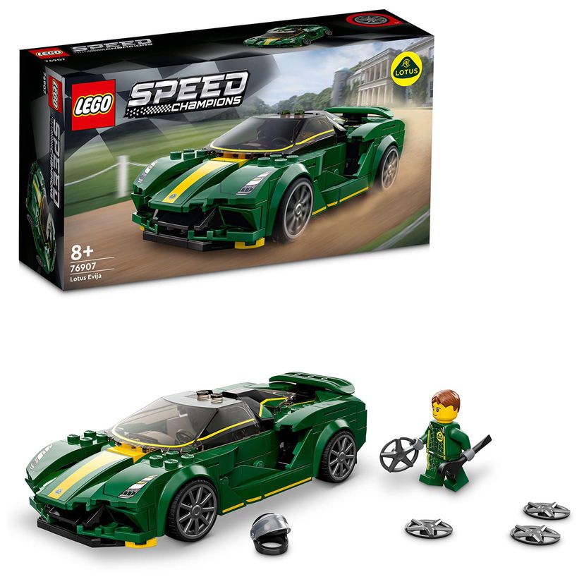 Flexstyle LEGO Speed Champions 76907 Lotus Evija Rôznofarebný | 76907LEG