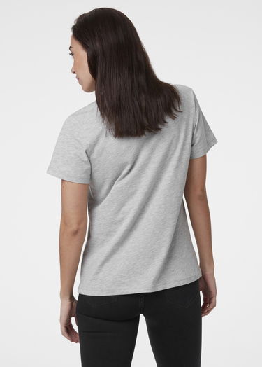 Tričko Helly Hansen Logo Graphic Cotton T-Shirt Šedá | 34112-951, 2