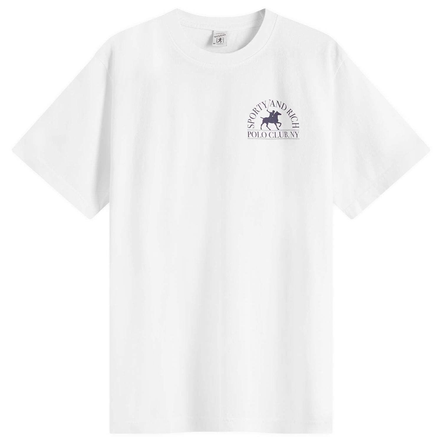 Tričko Sporty & Rich Sporty & Rich Polo Club T-Shirt Biela | TO043612252WH01, 0