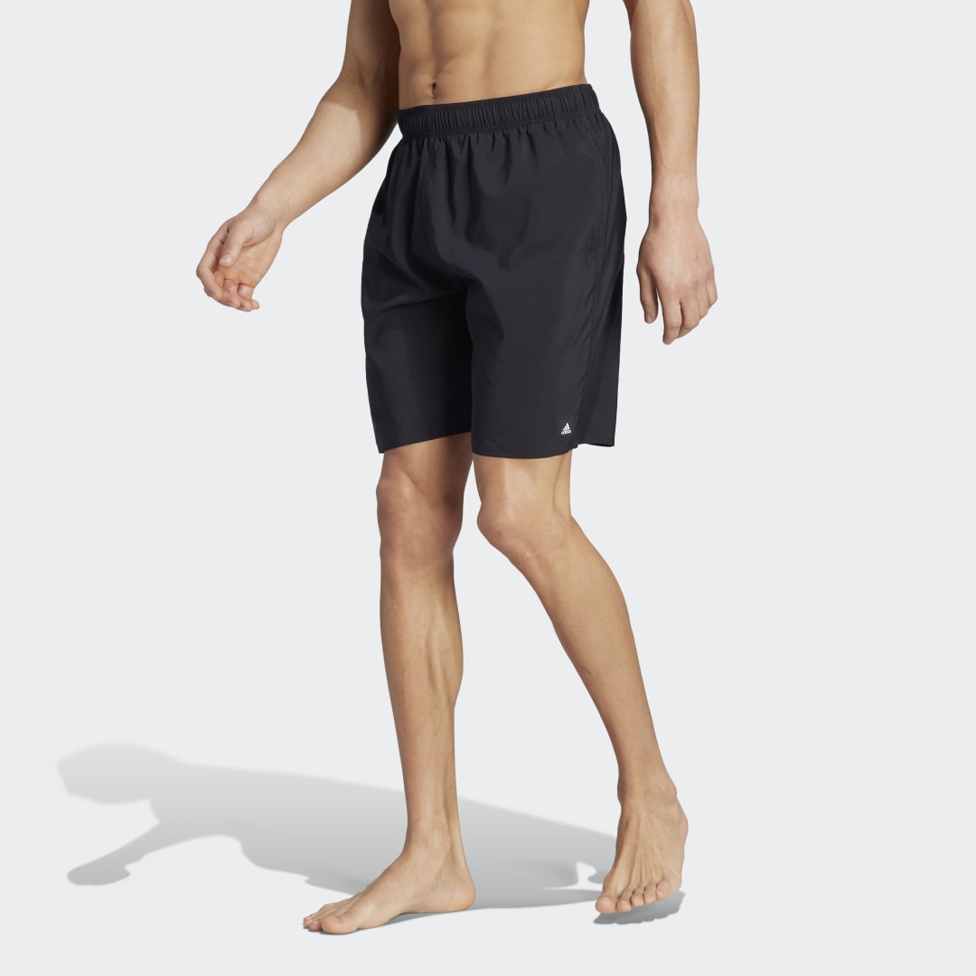 Plavky adidas Originals Solid CLX Classic Swimshorts Čierna | IA5379, 1