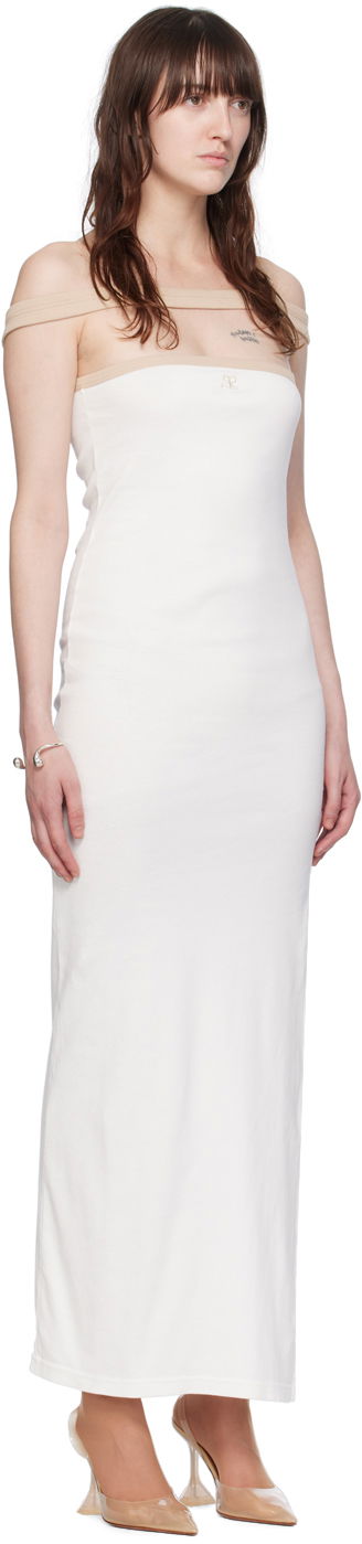 Šaty Courrèges Cutout Detail Maxi Dress Zelené | 224JRO400JS0070, 4