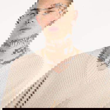 Sveter adidas Originals CLOT V-Neck Knit Sweater Béžová | IK2975, 3