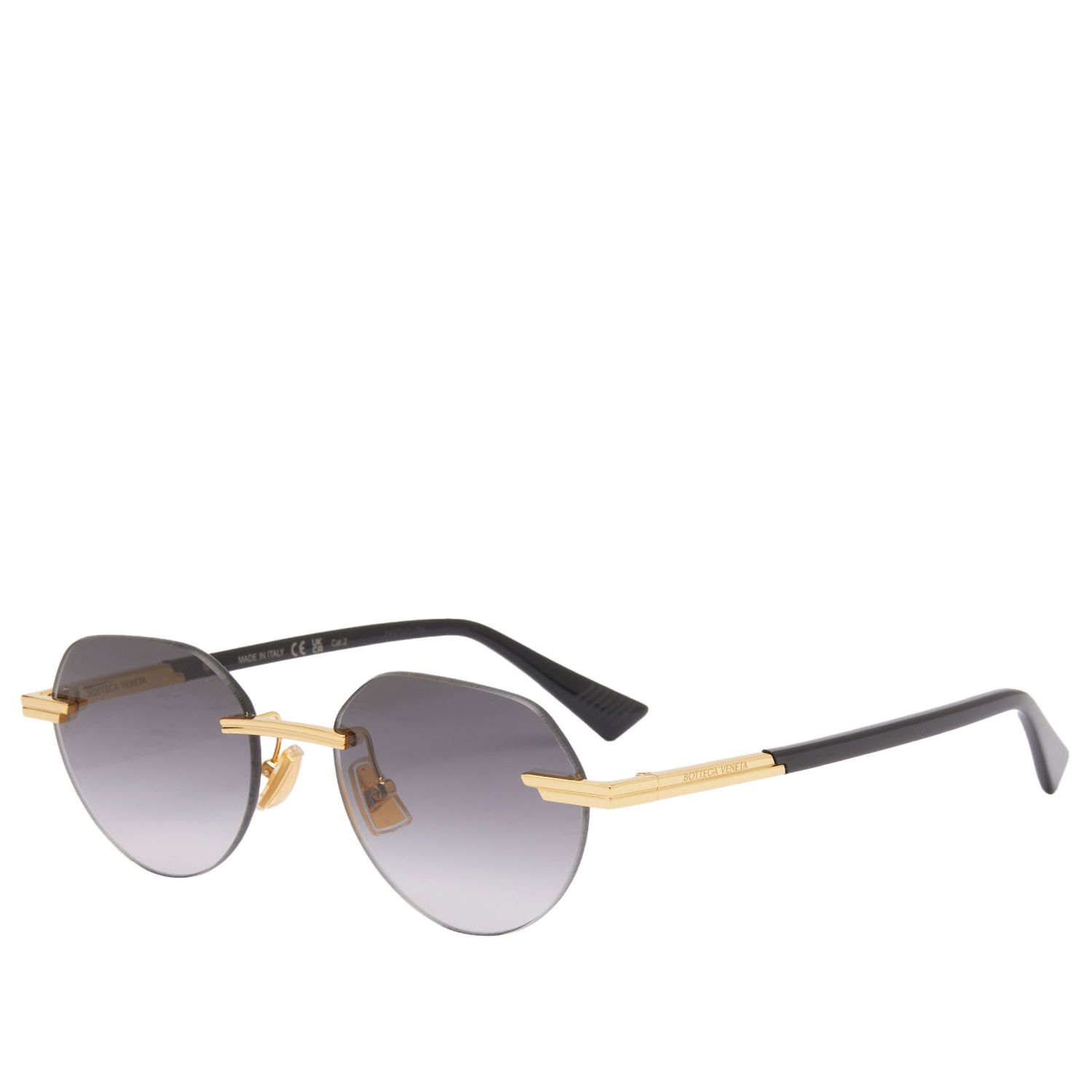 Slnečné okuliare Bottega Veneta Bottega Veneta BV1379S Sunglasses Čierna | BV1379S-001, 0