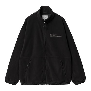Mikina Carhartt WIP Flying Ducks Full Zip Fleece Liner Jacket Čierna | I033849_9, 4