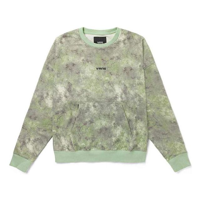 Sveter Vans Tie Dye Loose Fit Crewneck Sweatshirt Zelené | VN0A5H8UYAN