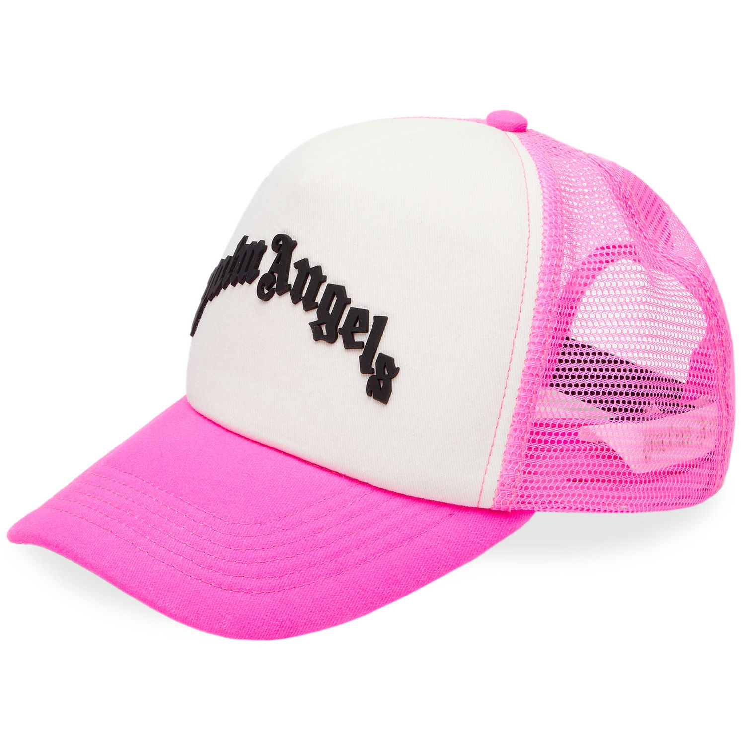 Šiltovka Palm Angels Curved Logo Mesh Cap Ružová | PWLB014S23FAB0013210, 0