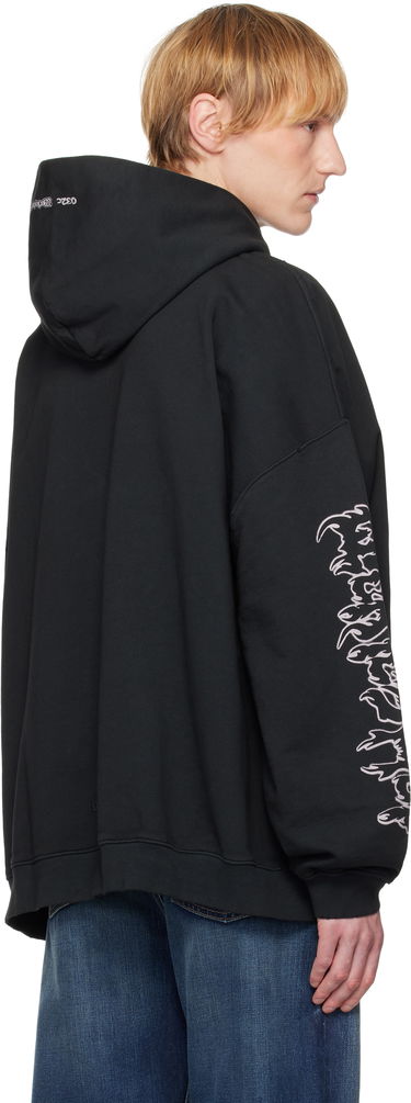 Mikina 032C Oversized Hoodie "Faithless" Čierna | S25-URC-0631-050, 2