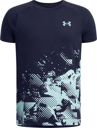Tričko Under Armour Tech Graphic Short Sleeve T-Shirt Navy | 1390035-410, 0
