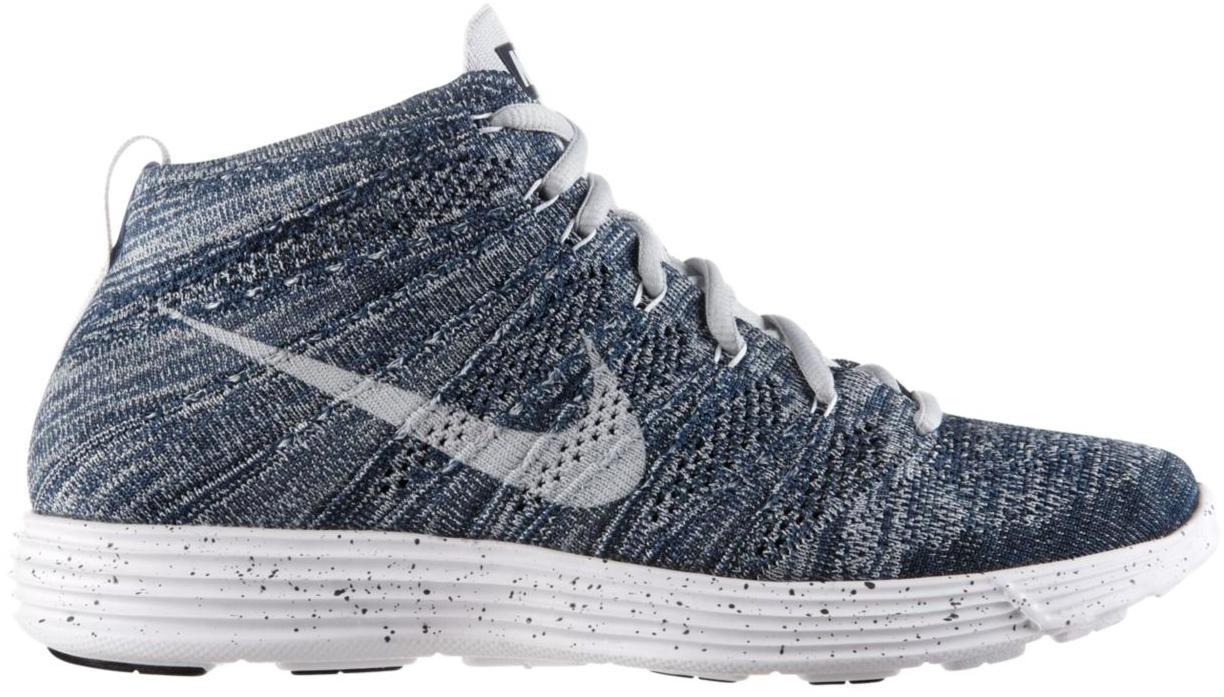 Tenisky a topánky Nike Lunar Flyknit Chukka Squadron Blue Pure Platinum Šedá | 554969-400, 0