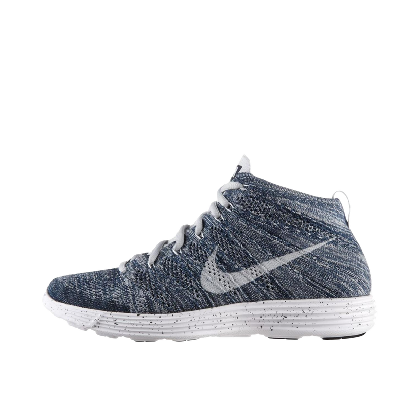 Tenisky a topánky Nike Lunar Flyknit Chukka Squadron Blue Pure Platinum Šedá | 554969-400