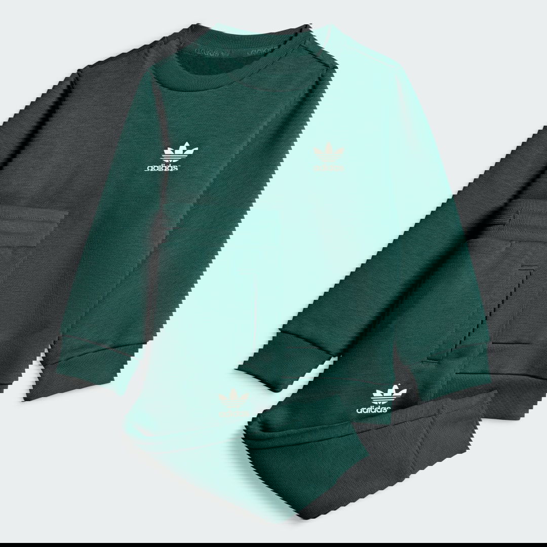 Súprava adidas Performance Crew Set Zelené | KW1878, 0