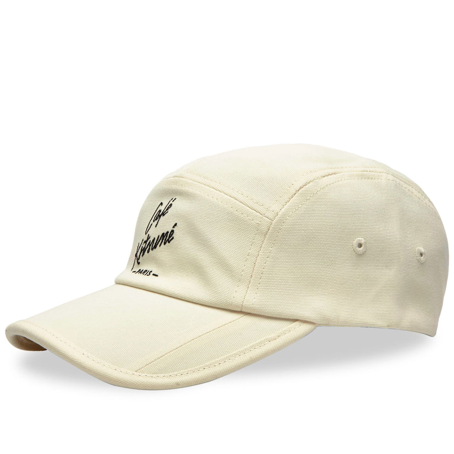 Šiltovka MAISON KITSUNÉ Cafe Kitsune Latte 5P Cap Béžová | SPCKU06103-P702, 0