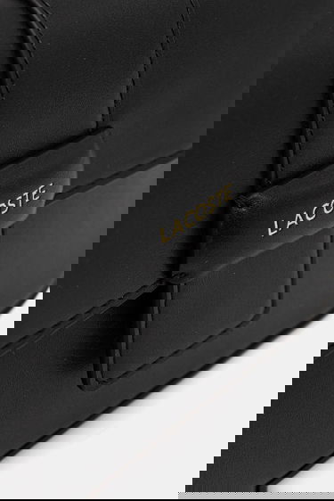 Taška cez rameno Lacoste Structured Flap Shoulder Bag Čierna | NF5152AU, 3