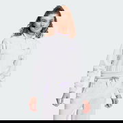 Essentials Color Pop French Terry Crop Quarter-Zip Sweatshirt