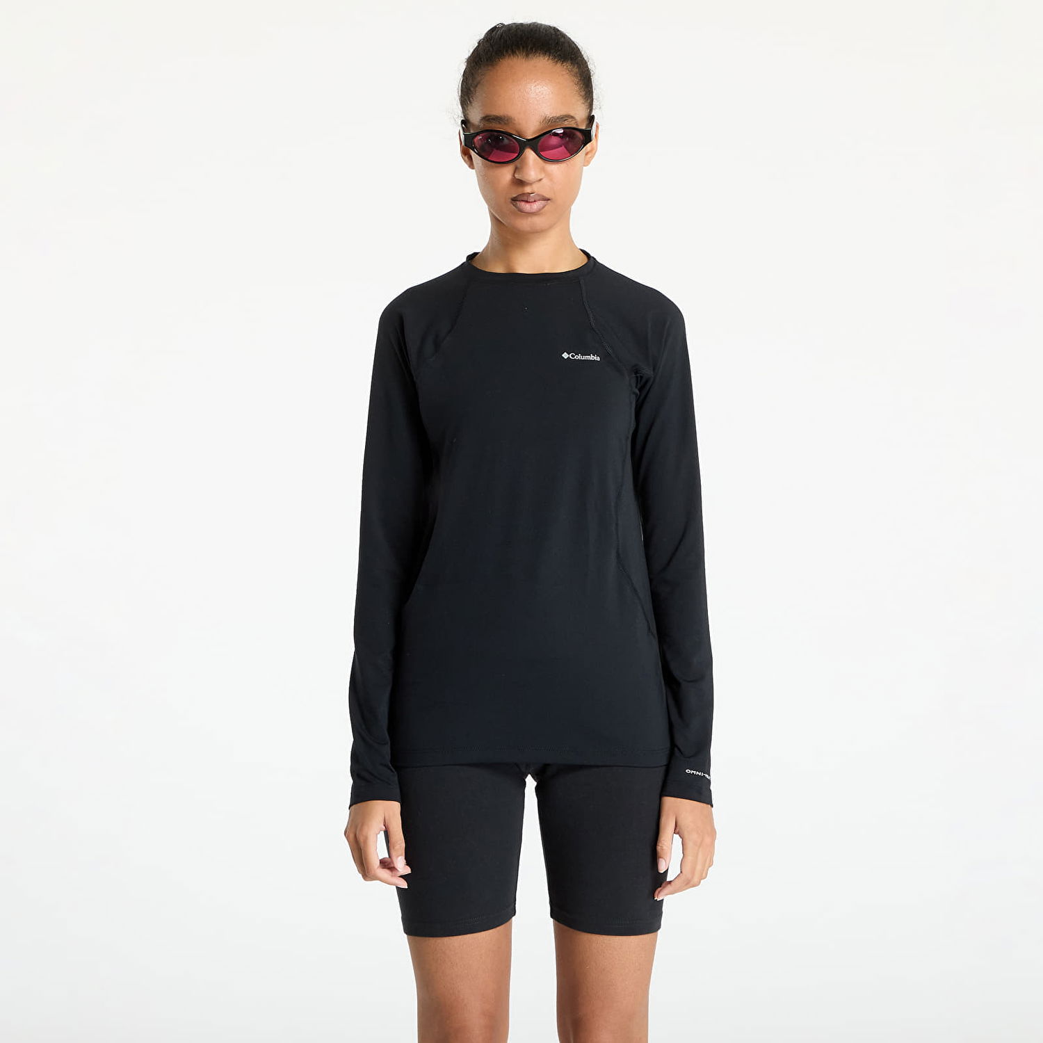 Tričko Columbia Midweight Stretch Long Sleeve Top Black XS Čierna | 1639021011, 0