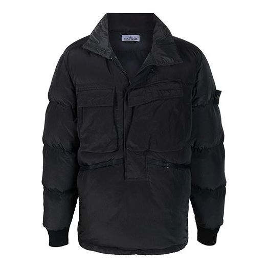 Prešívaná bunda Stone Island Metal Down-TC Anorak Čierna | 751544408-V0065, 0