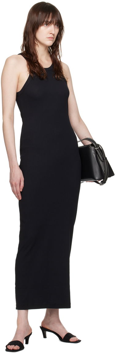 Šaty TOTEME TOTEME Women's Curved Maxi Dress Čierna | 243-WRD3766-FB0094, 3