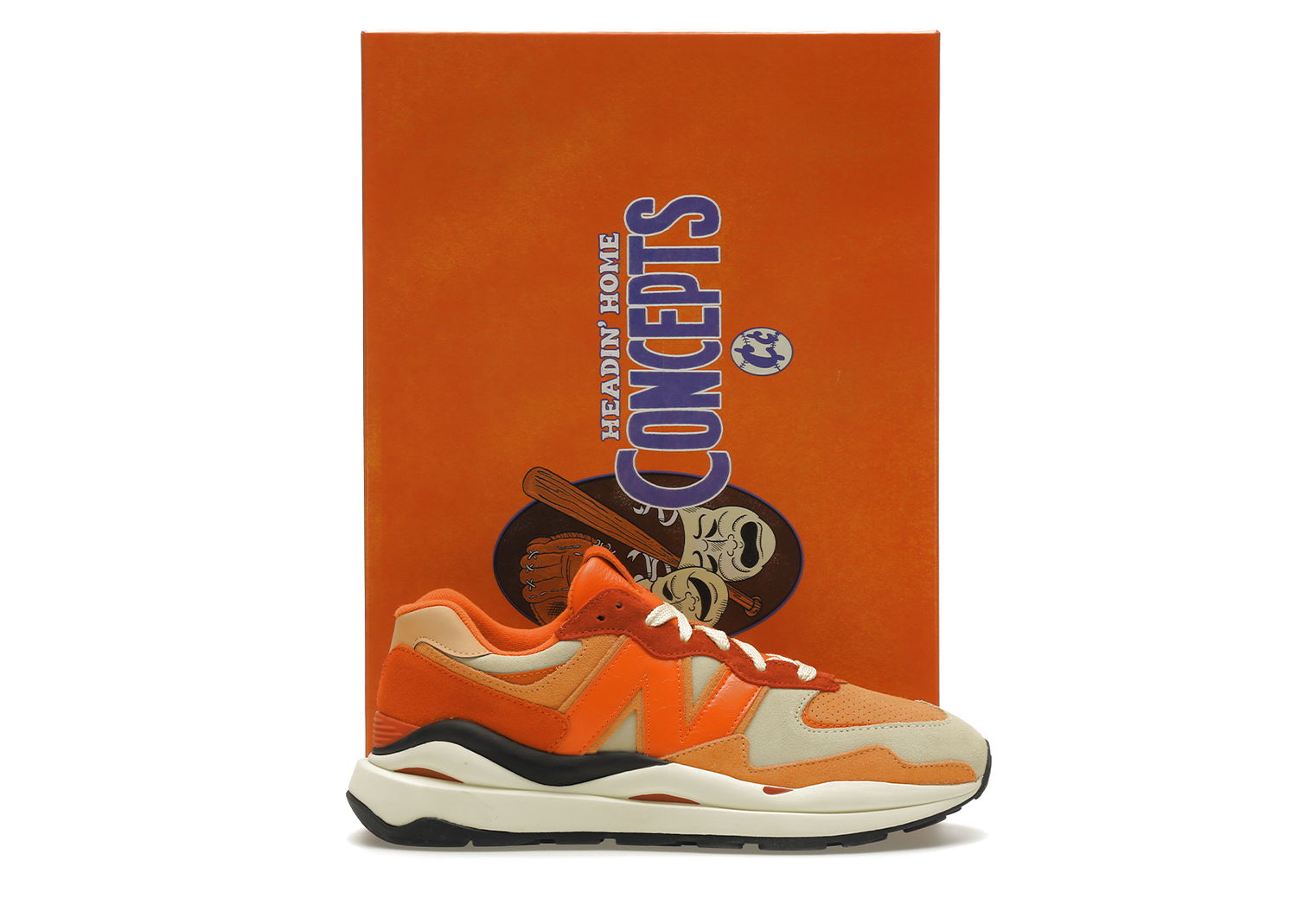 Tenisky a topánky New Balance 57/40 Concepts Headin' Home Oranžová | M5740HH1, 0